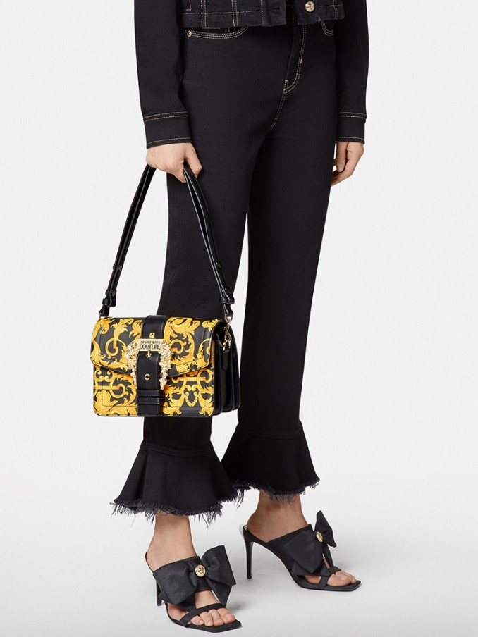 Handbag Woman Black Versace