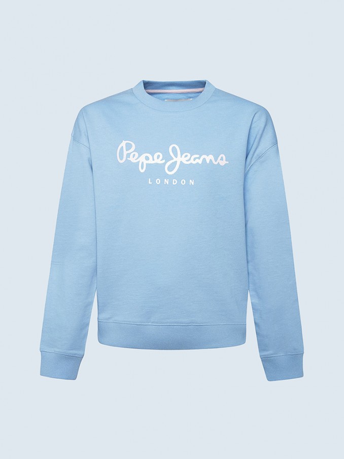 Camiseta Niña Azul Claro Pepe Jeans London