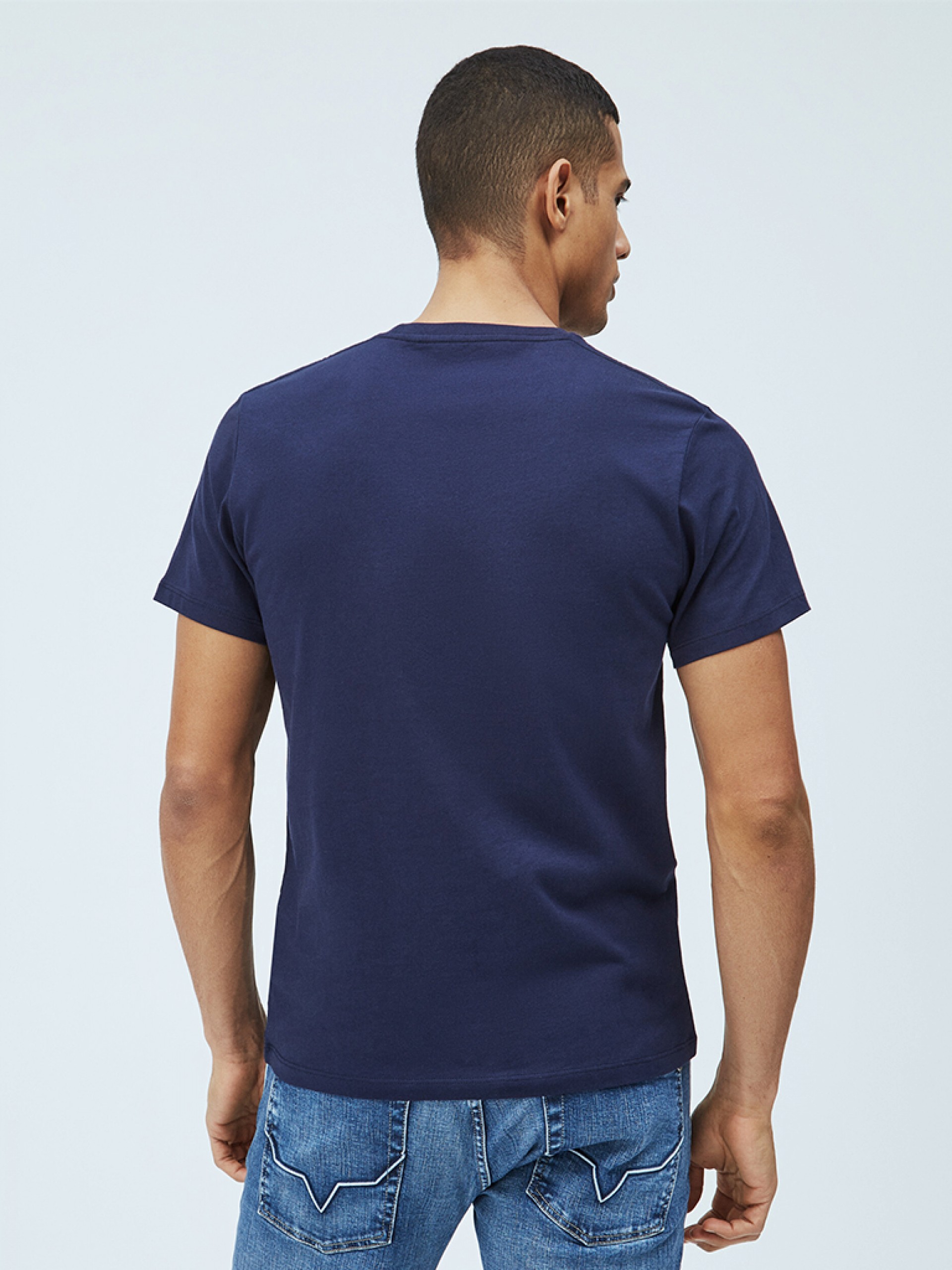 Camiseta Hombre Azul Marino Pepe Jeans London