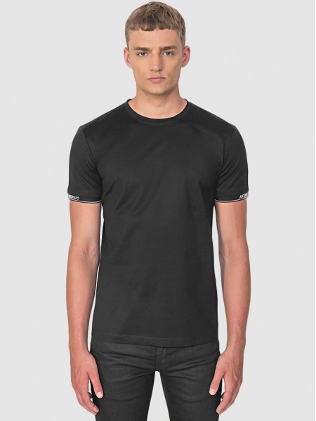 Camiseta Hombre Negro Antony Morato