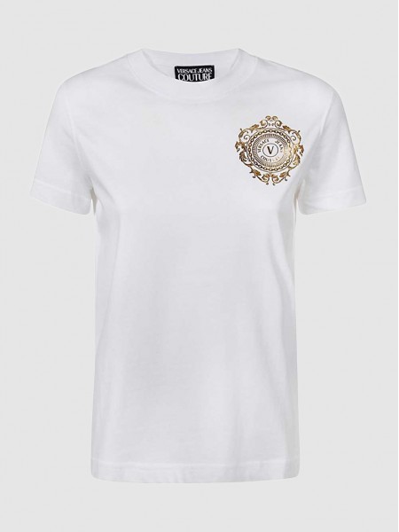 T-Shirt Woman White Versace
