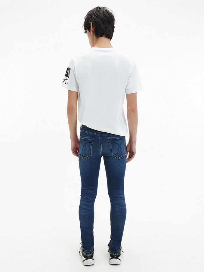 Camiseta Hombre Blanco Calvin Klein