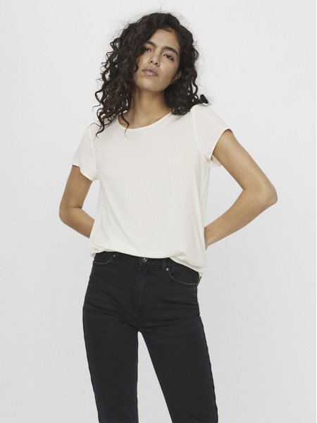 T-Shirt Woman White Vero Moda