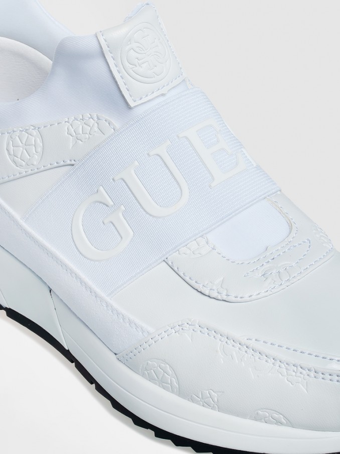 Tenis Mujer Blanco Guess