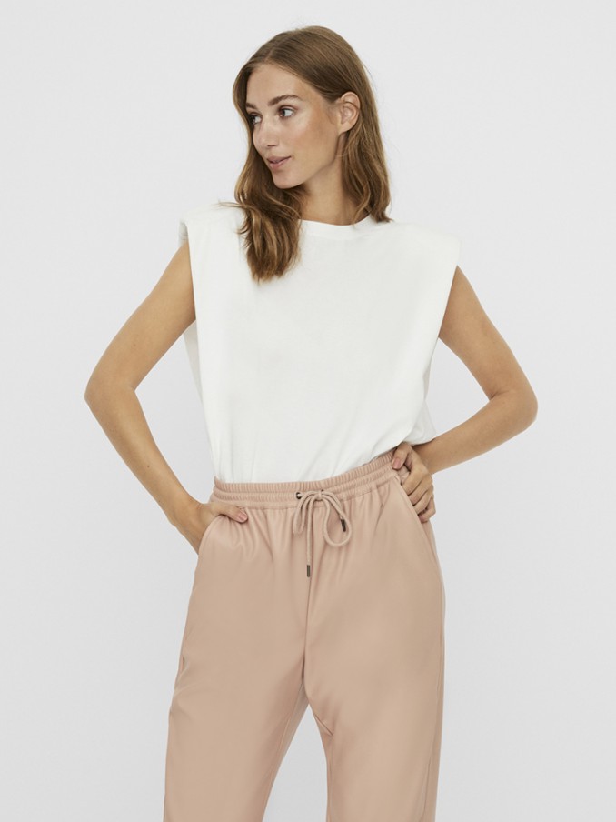 Camiseta Mujer Blanco Vero Moda