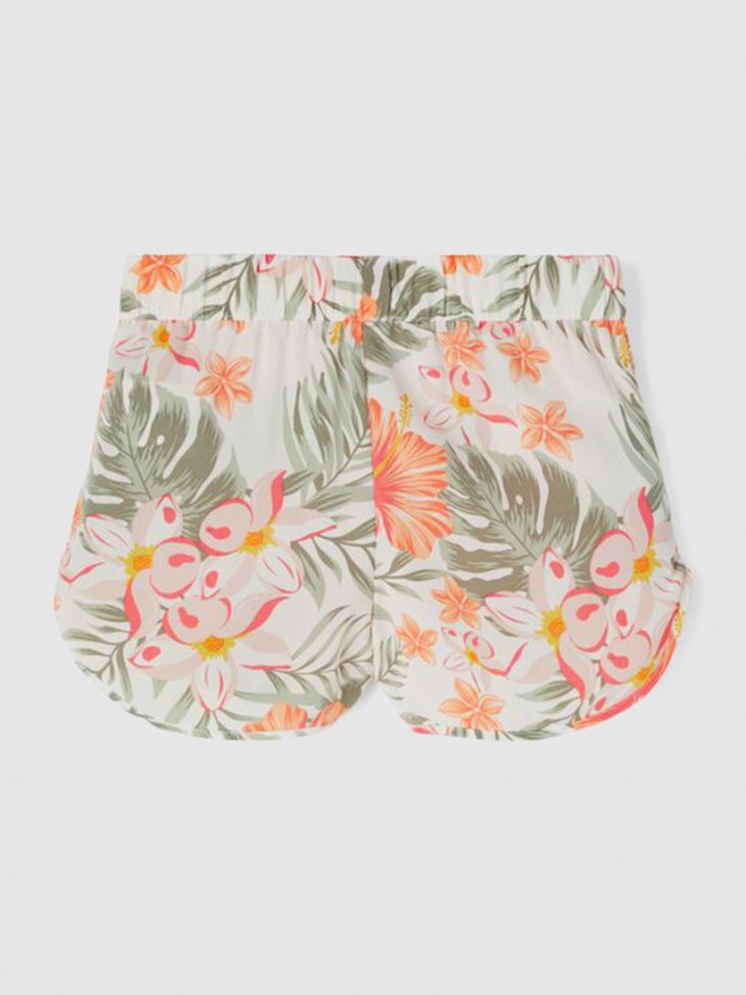 Pantalones Cortos Niña Florales Name It