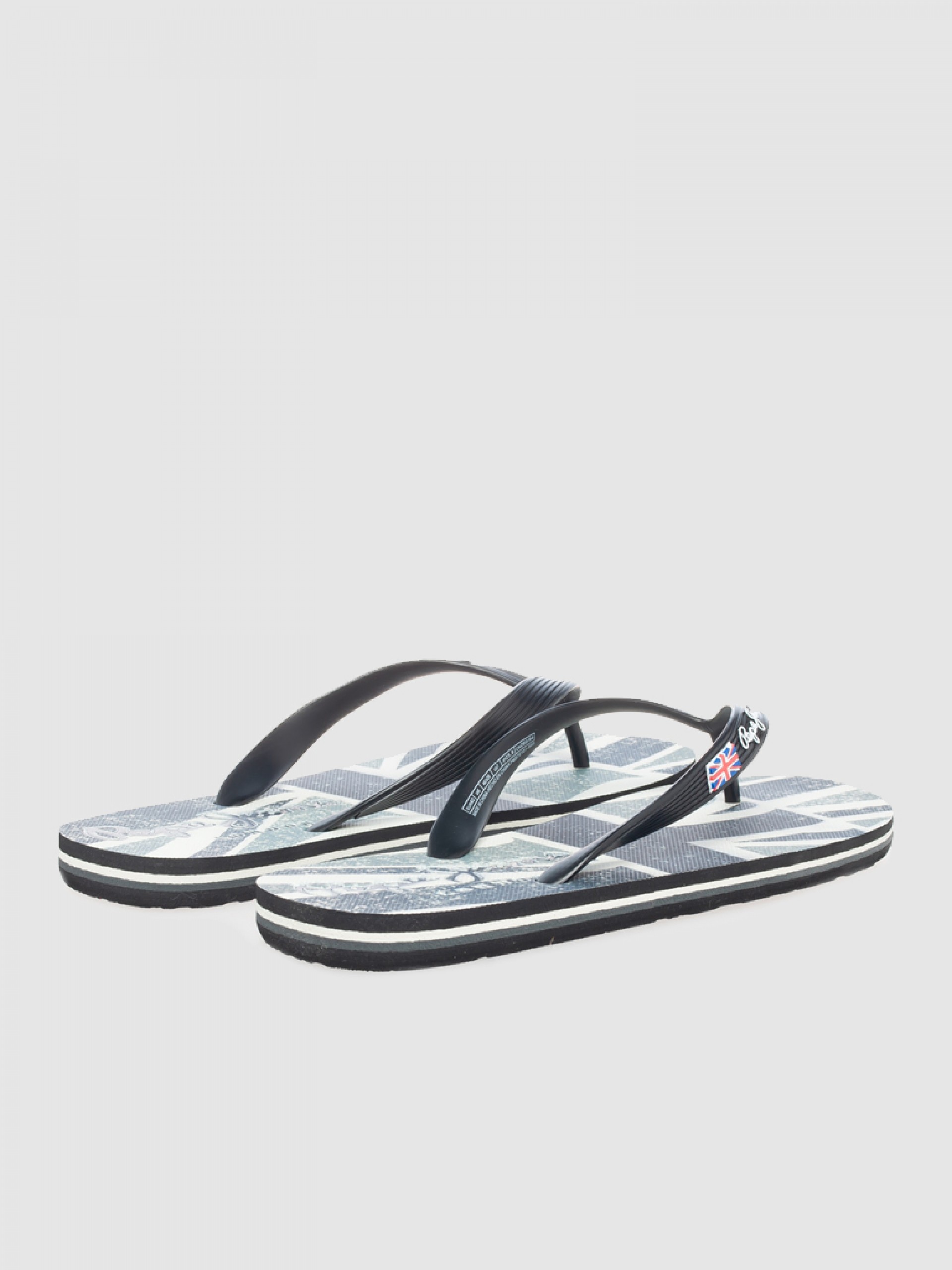 Flip Flops Man Black Pepe Jeans London