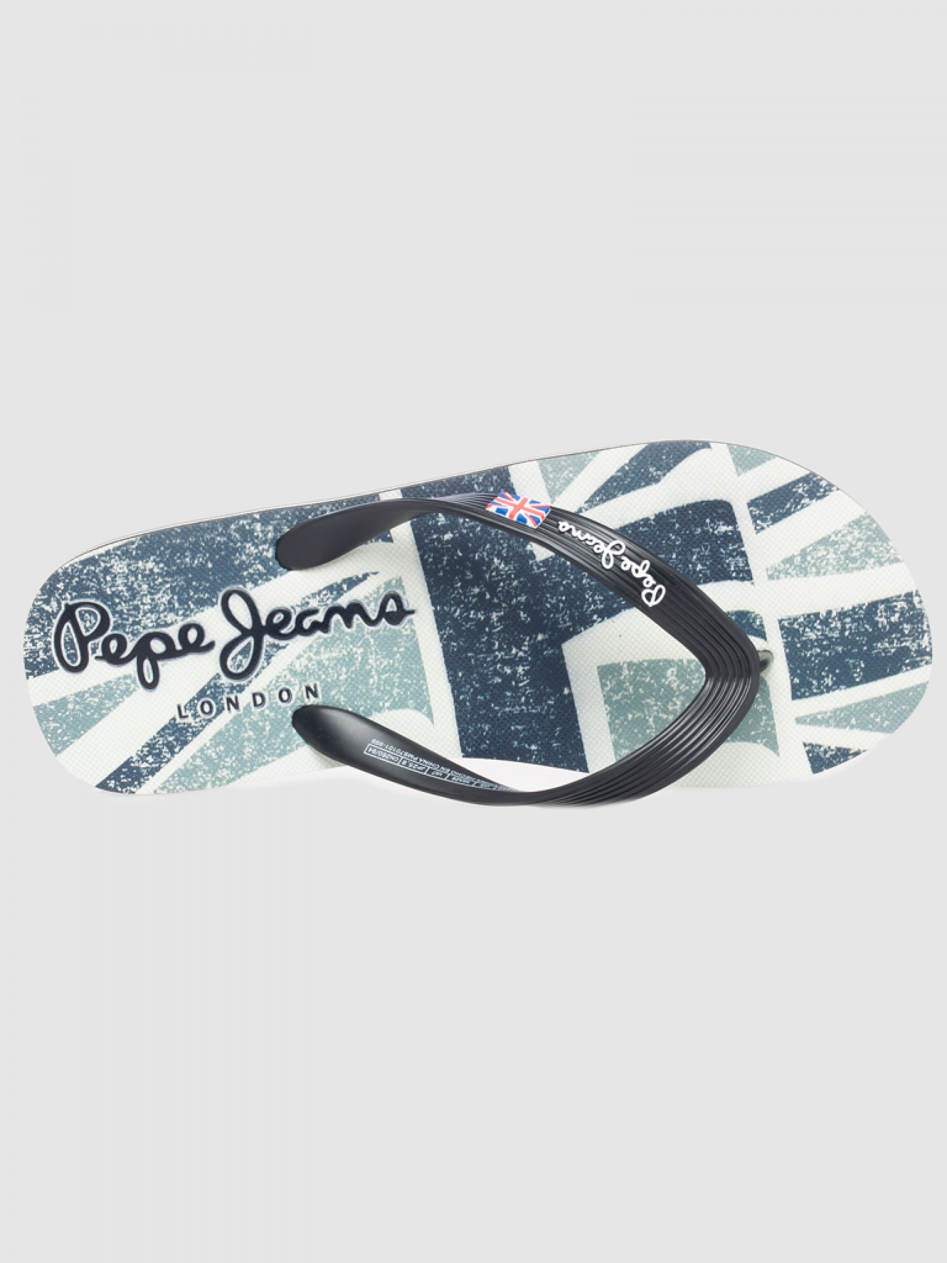 Flip Flops Man Black Pepe Jeans London