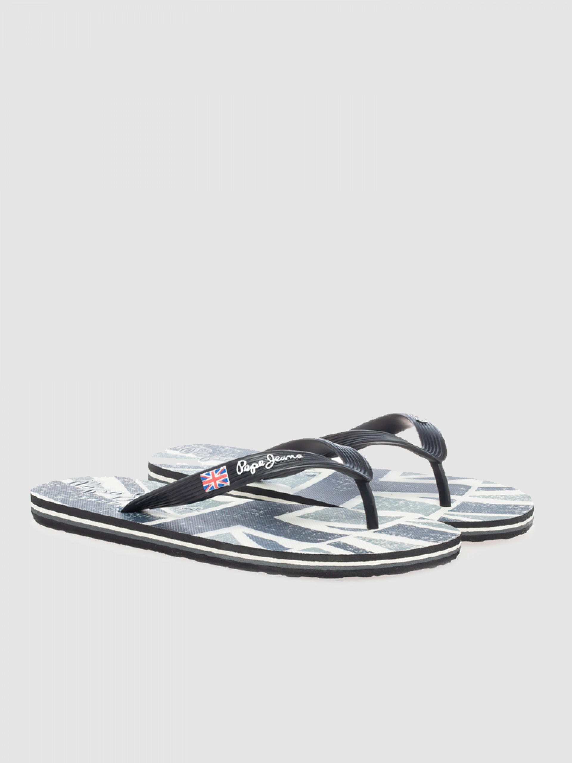 Flip Flops Man Black Pepe Jeans London