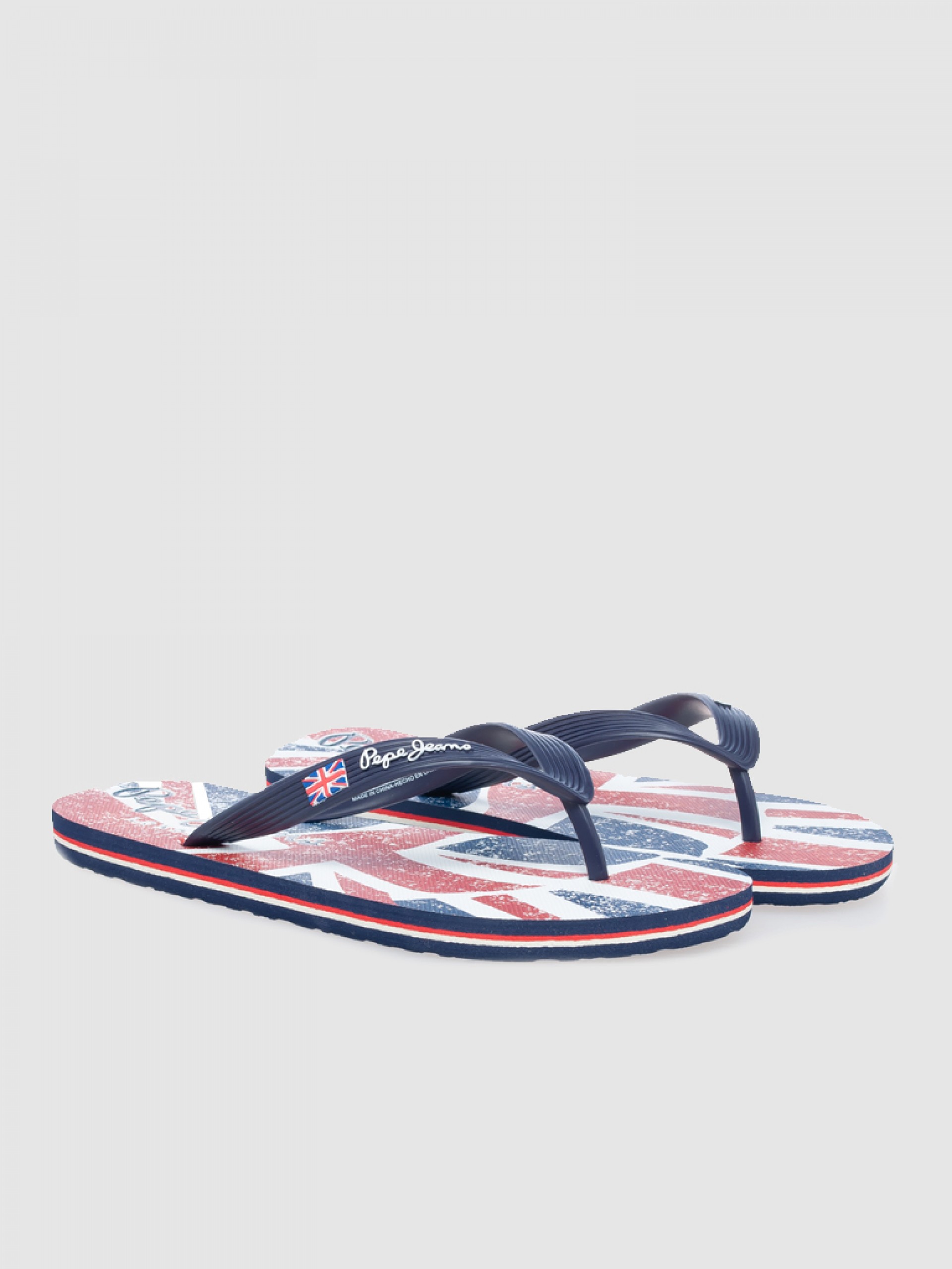 Chanclas Hombre Azul Marino Pepe Jeans London