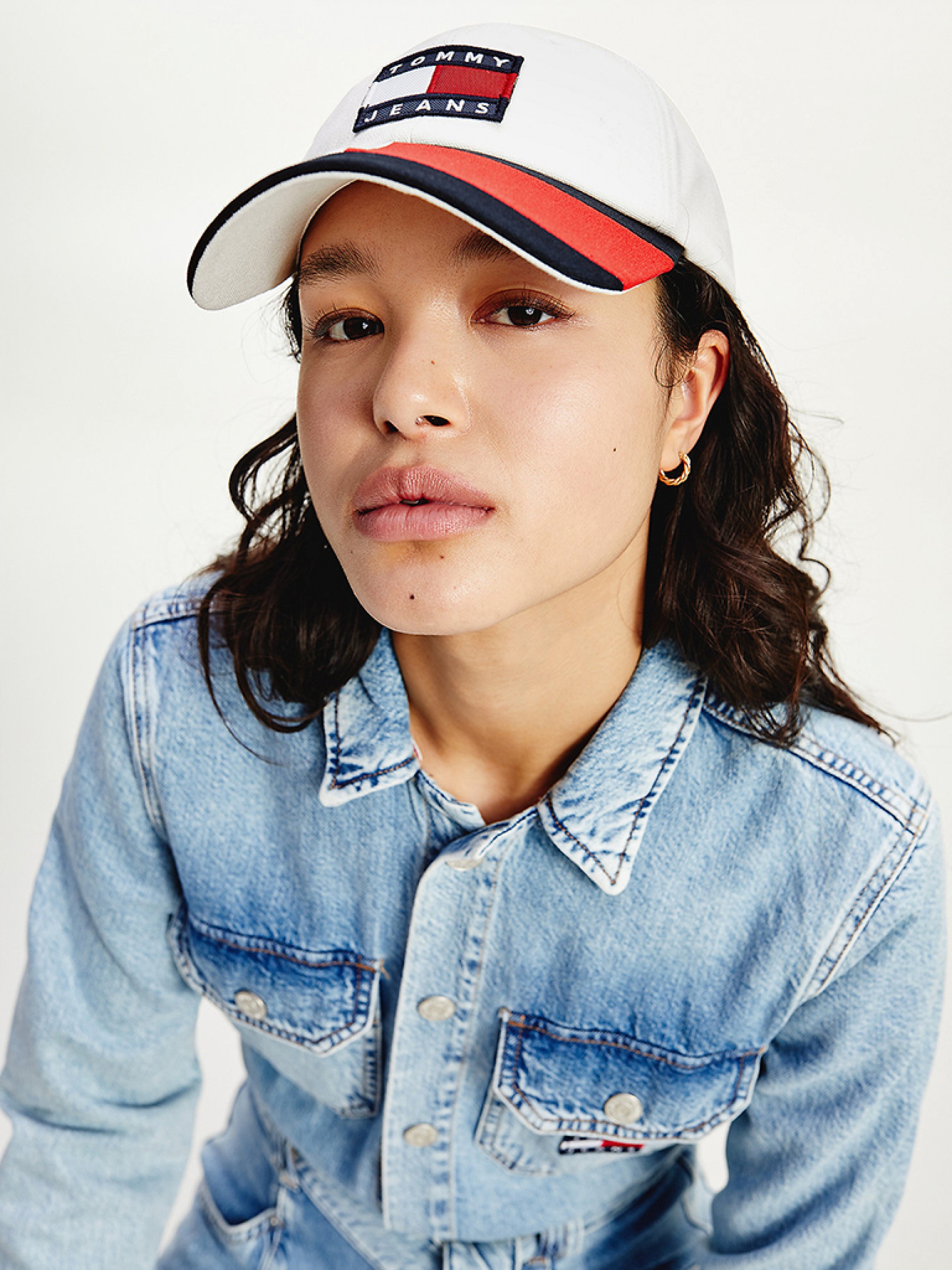 Sombrero Mujer Blanco Tommy Jeans