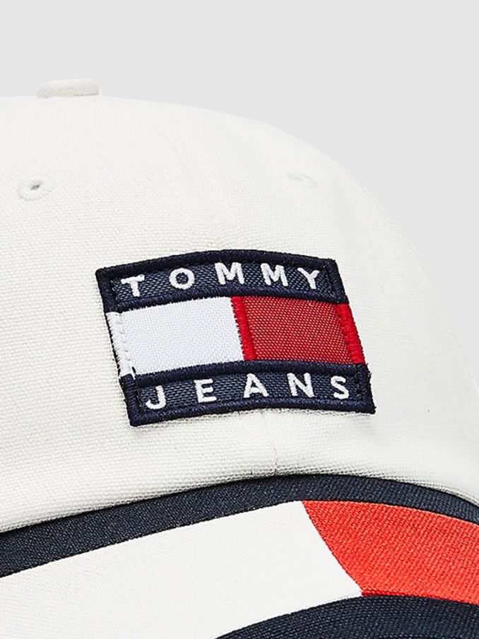 Sombrero Mujer Blanco Tommy Jeans