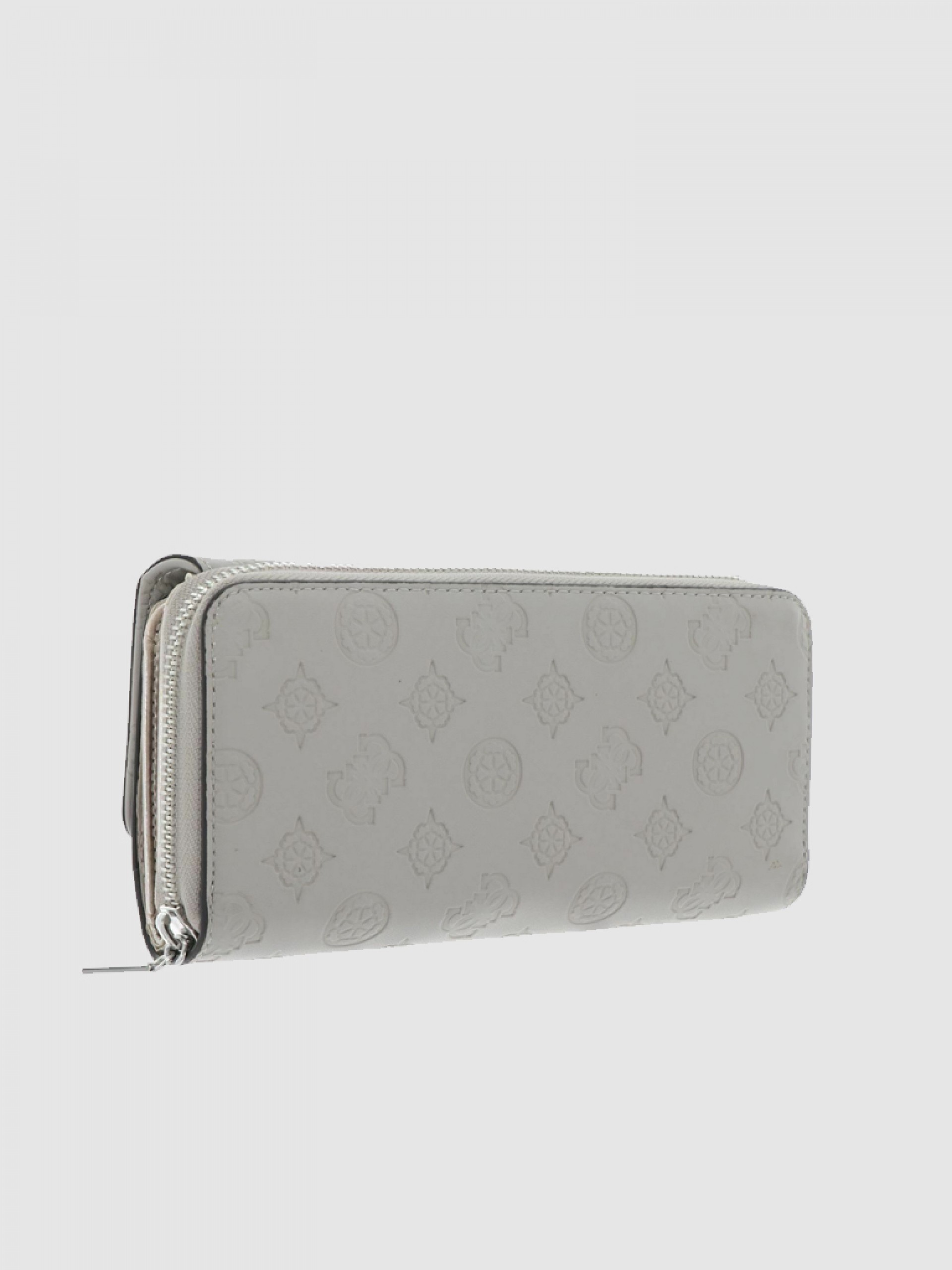 Billetera Mujer Gris Claro Guess