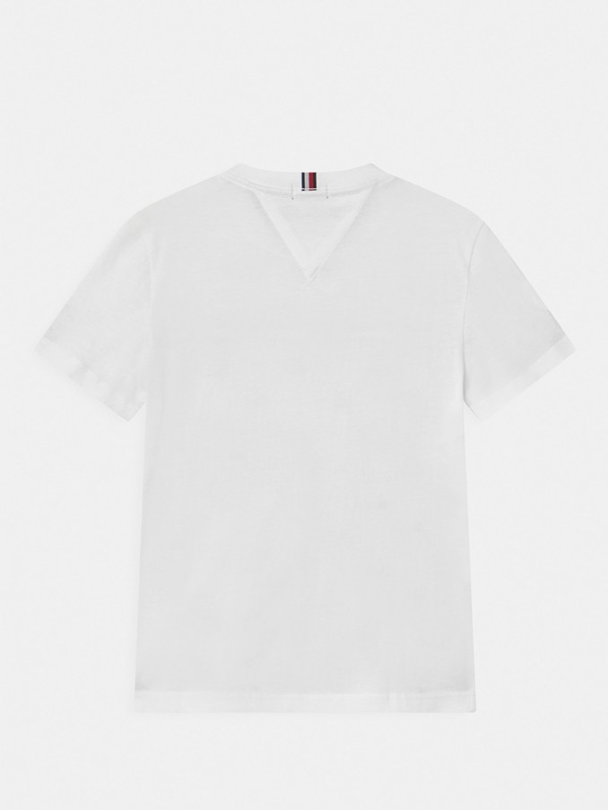T-Shirt Boy White Tommy Jeans Kids