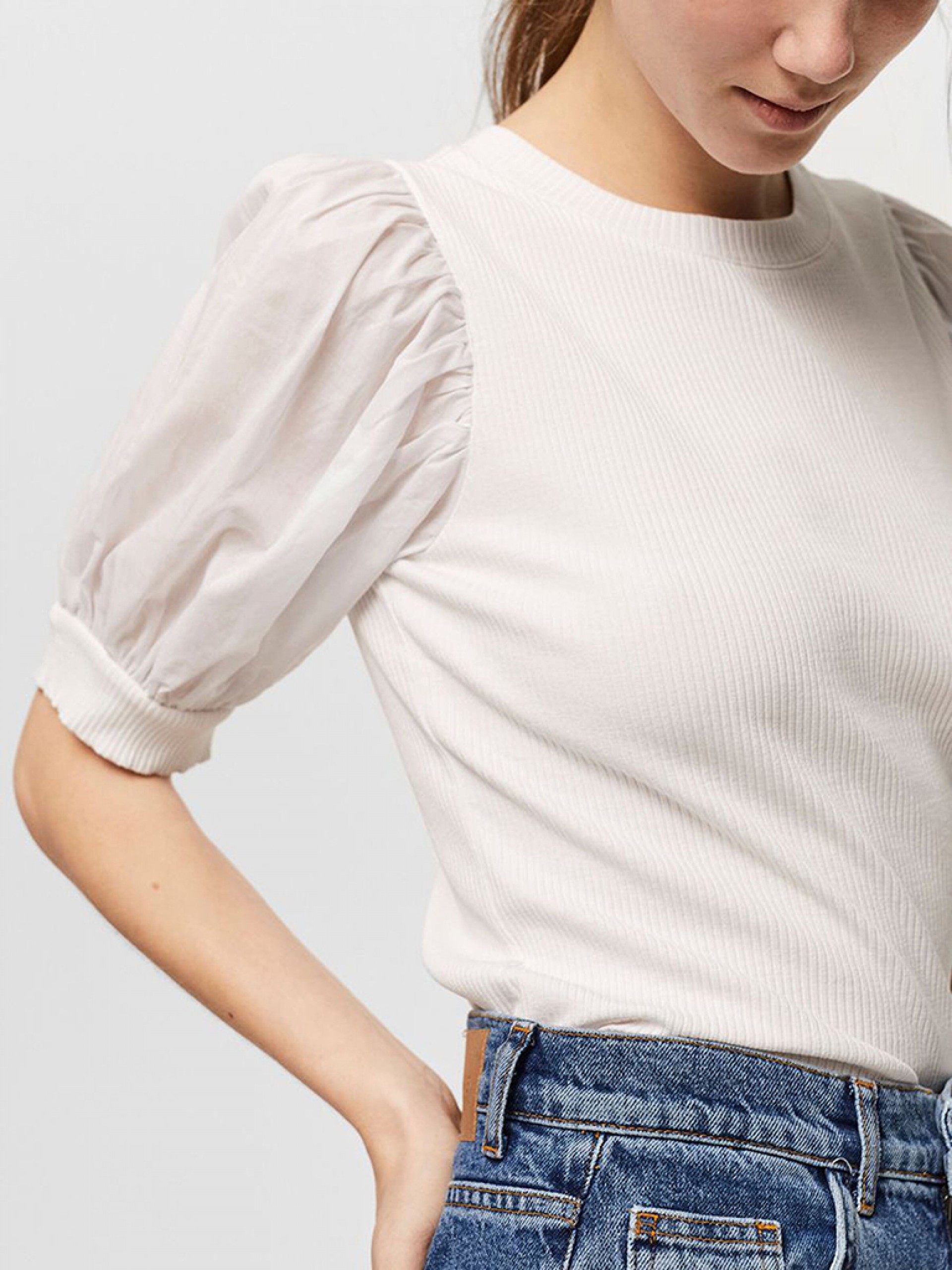 Camiseta Mujer Blanco Vero Moda