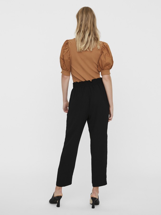 Camiseta Mujer Marrón Vero Moda