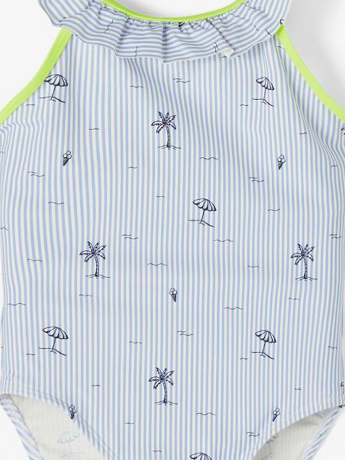 Traje de Bano Niña Azul Name It