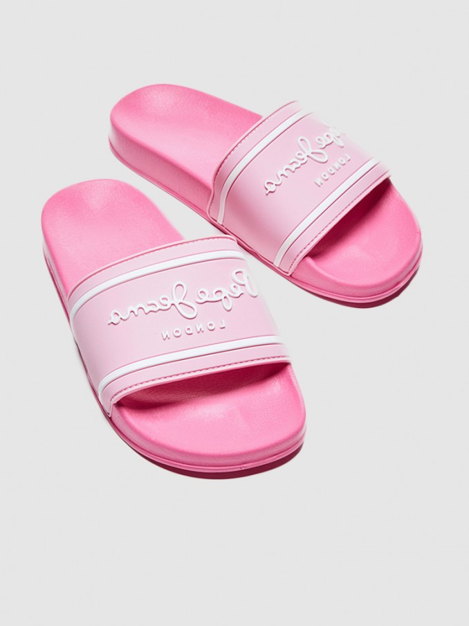 Flip Flops Girl Rose Pepe Jeans London