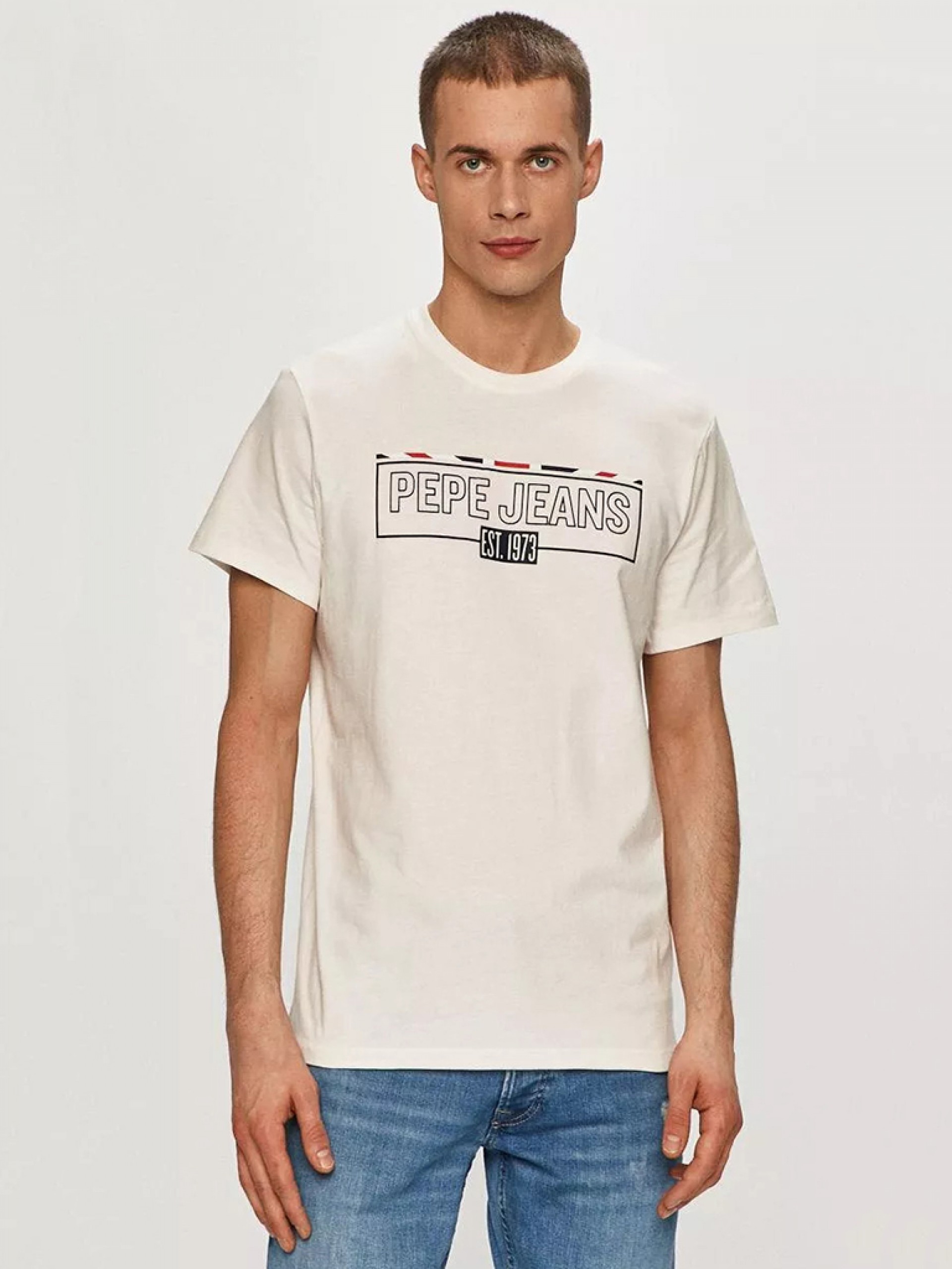 Camiseta Hombre Blanco Pepe Jeans London