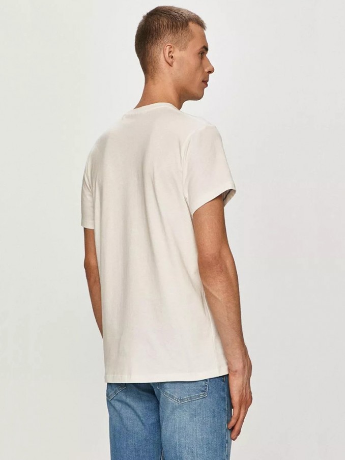T-Shirt Man White Pepe Jeans London