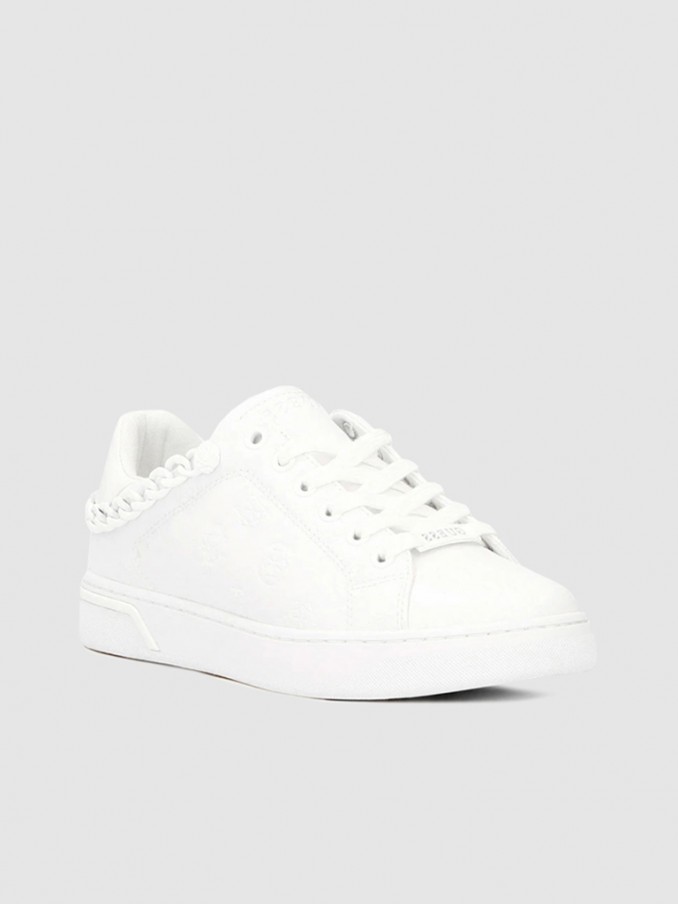 Tenis Mujer Blanco Guess
