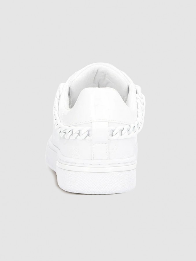 Tenis Mujer Blanco Guess