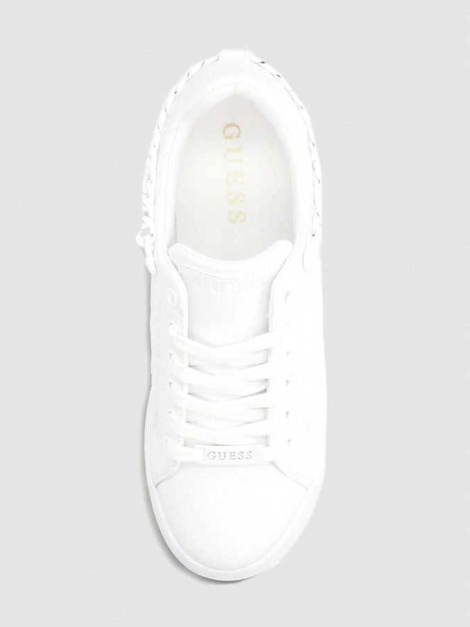 Tenis Mujer Blanco Guess