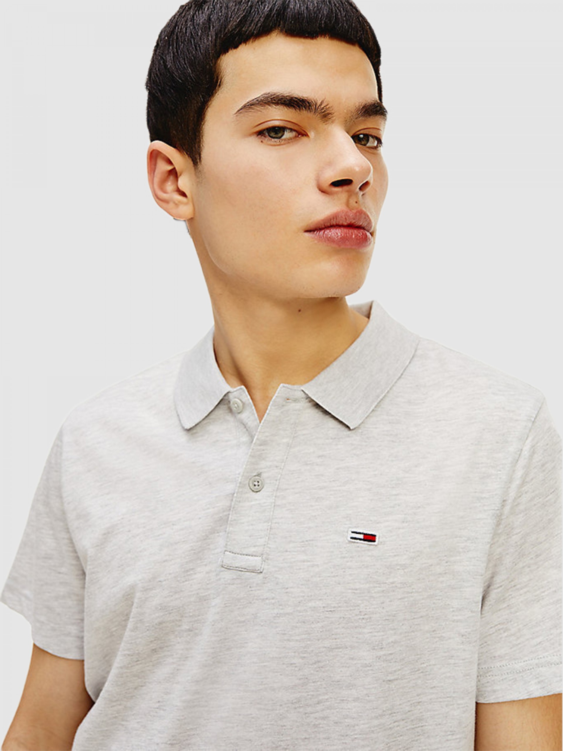 Polo Hombre Crema Tommy Jeans