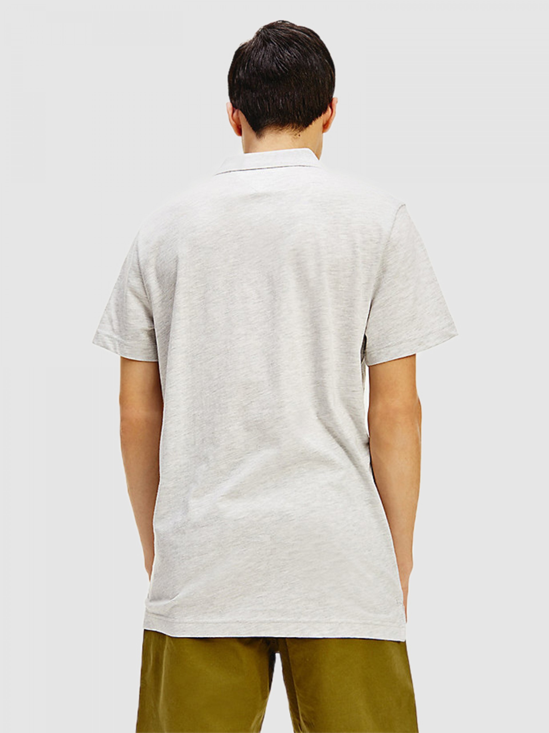 Polo Hombre Crema Tommy Jeans