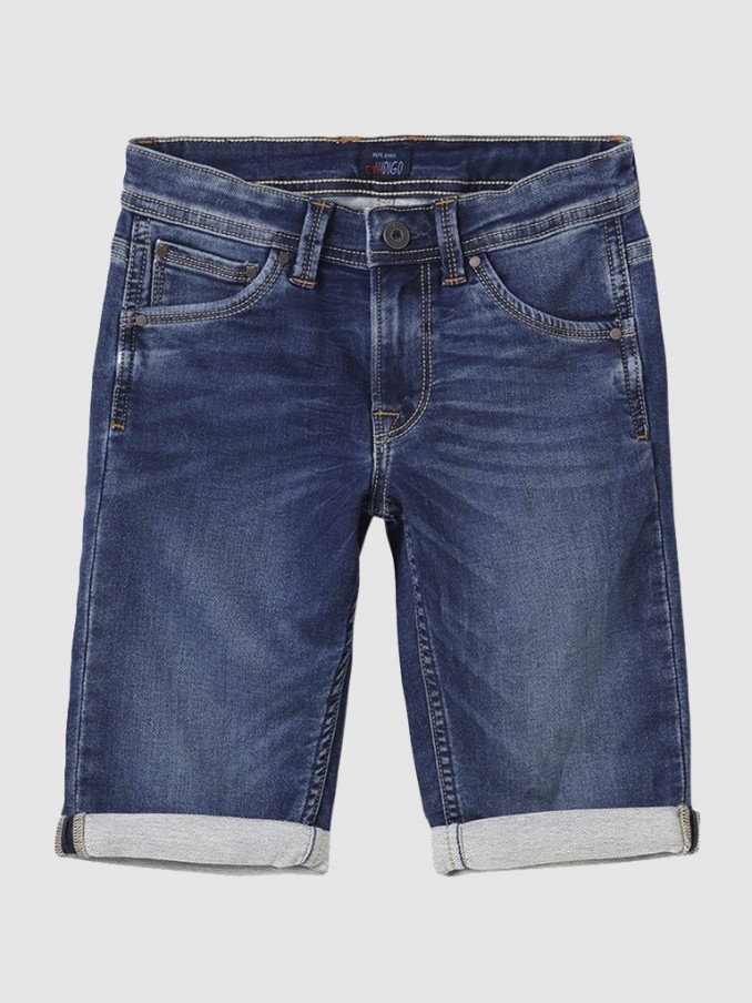 Pantalones Cortos Niño Jeans Oscuros Pepe Jeans London