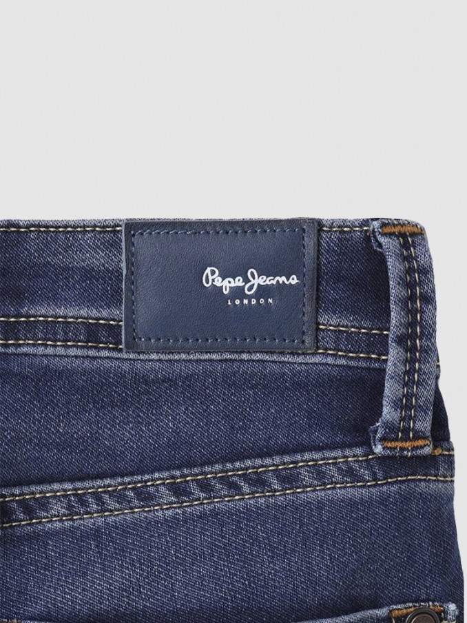 Pantalones Cortos Ni�o Jeans Oscuros Pepe Jeans London