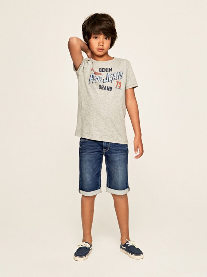 Pantalones Cortos Niño Jeans Oscuros Pepe Jeans London