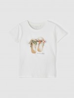 Camiseta Niña Blanco Name It Camiseta Niña Blanco Name It