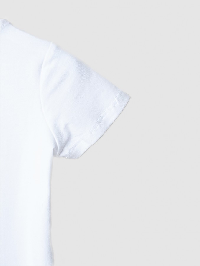 Camiseta Niña Blanco Name It