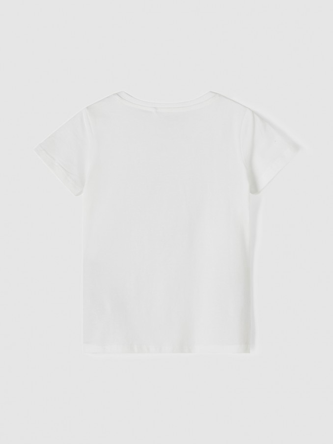 Camiseta Niña Blanco Name It