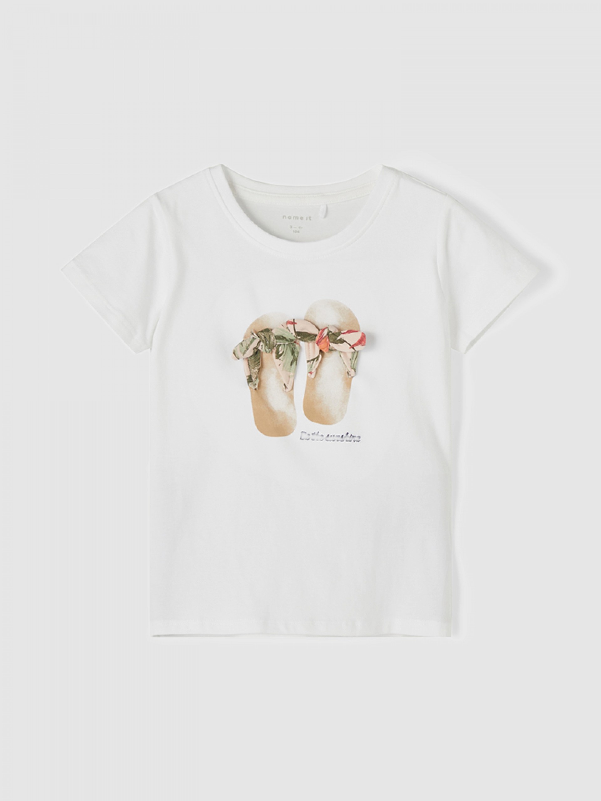 Camiseta Niña Blanco Name It
