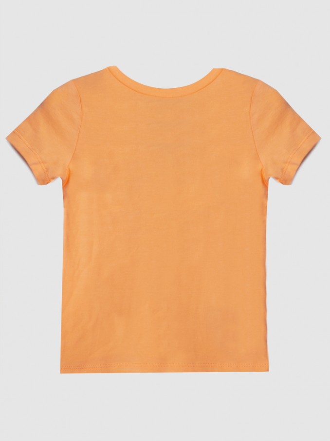 Camiseta Niña Naranja Name It
