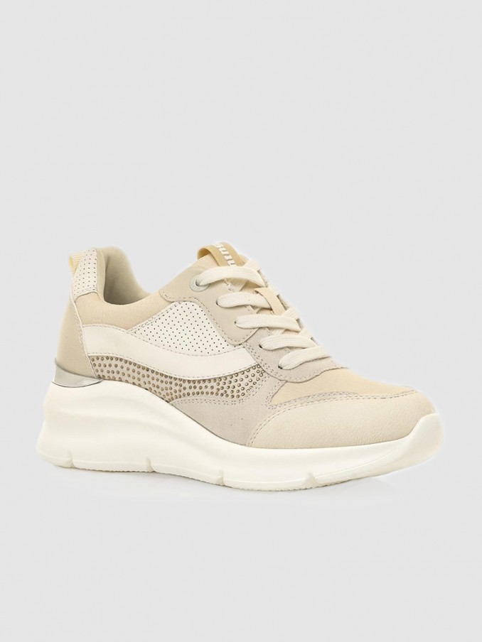 Sneakers Woman Cream Mtng