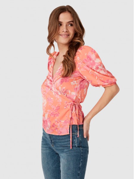 Shirt Woman Orange Vero Moda