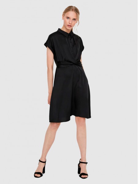 Vestido Mujer Negro Vero Moda