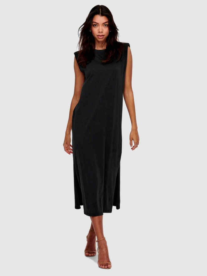 Vestido Mujer Negro Only