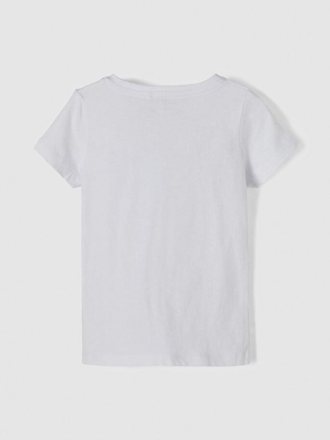 Camiseta Niña Blanco Name It