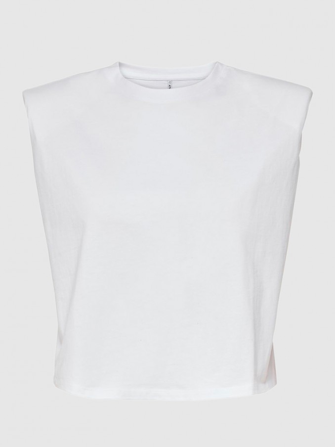 Camiseta Mujer Blanco Only