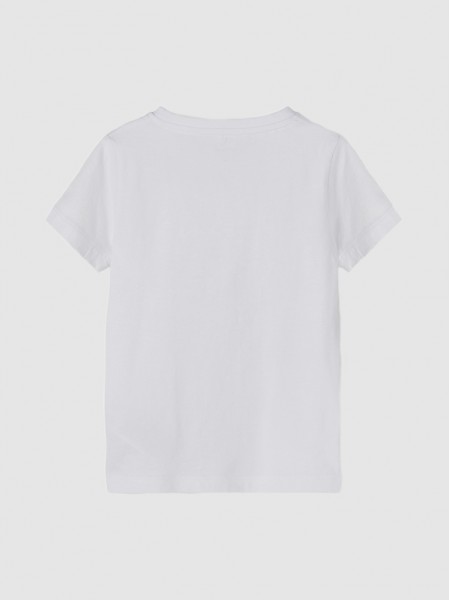 T-Shirt Boy White Name It T-Shirt Boy White Name It