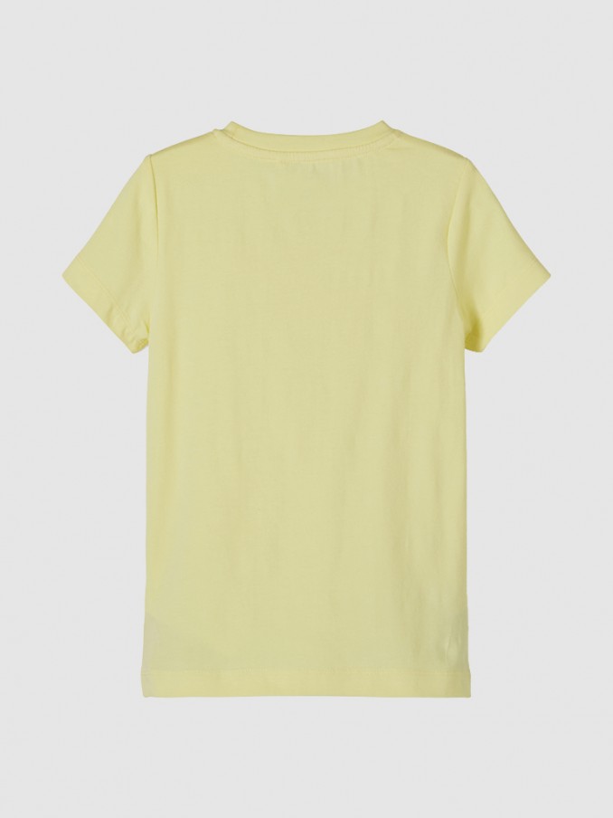 Camiseta Niña Amarillo Name It
