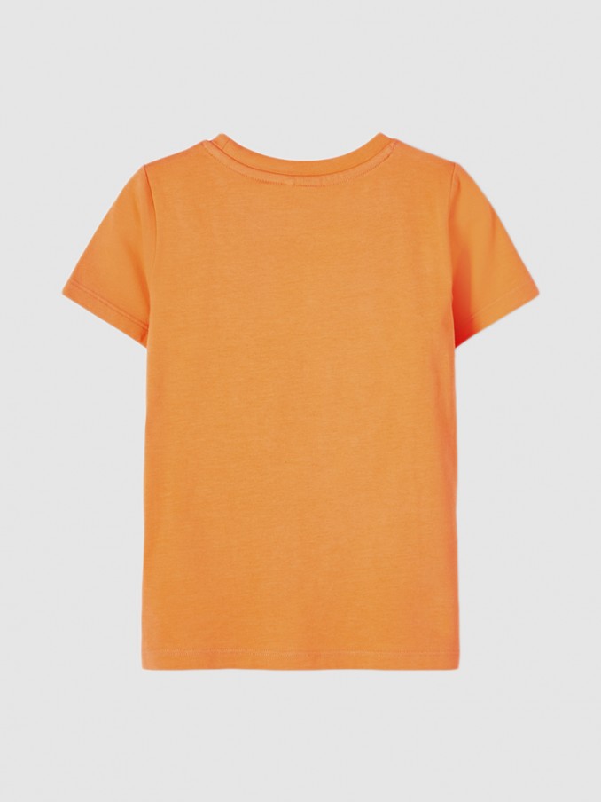 Camiseta Niño Naranja Name It