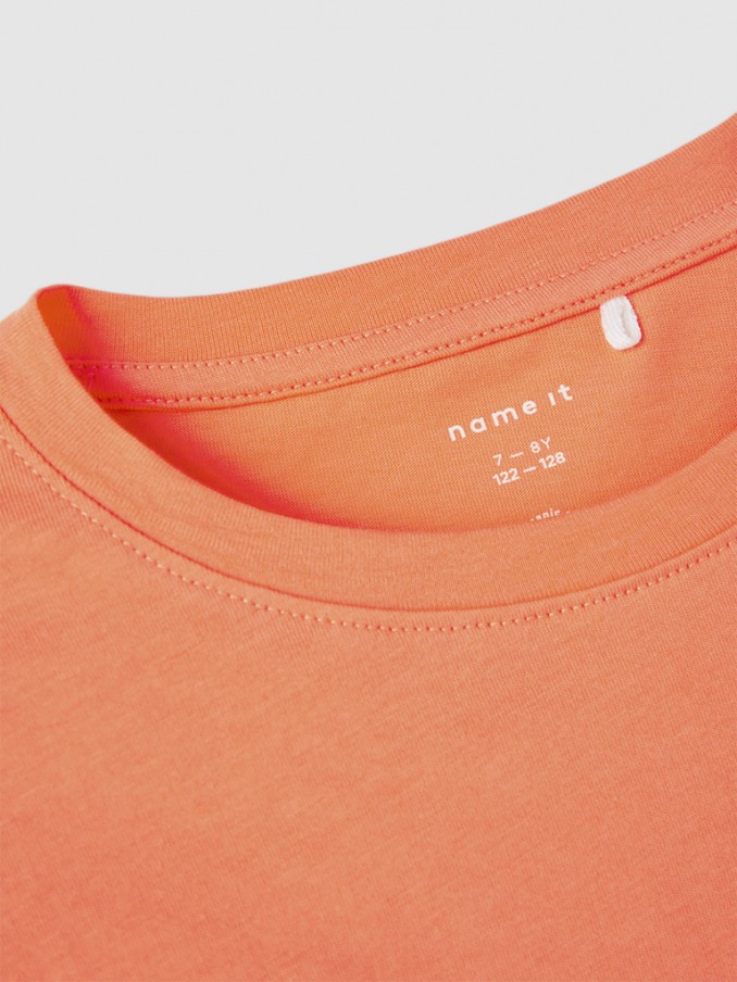 Camiseta Niña Naranja Name It
