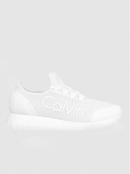 Sneakers Woman White Calvin Klein