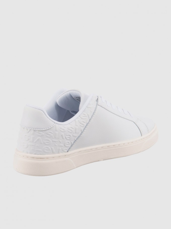 Tenis Mujer Blanco Levis