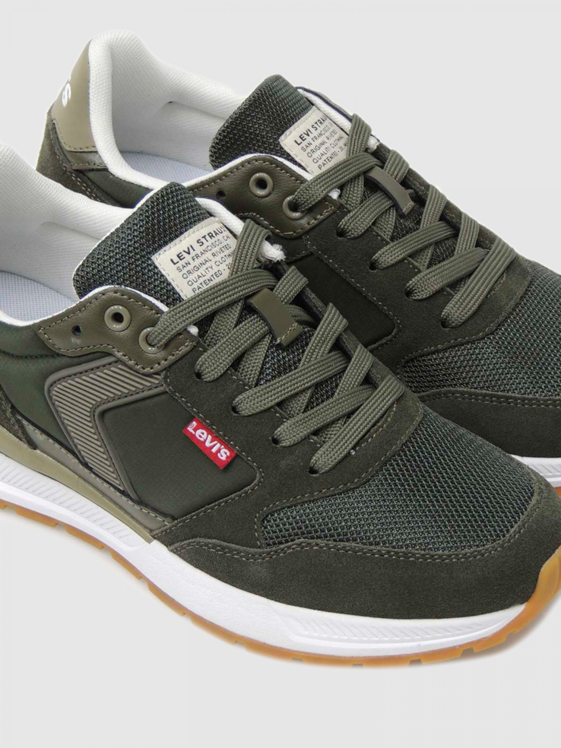 Sneakers Man Green Levis
